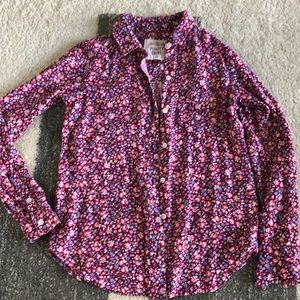 Floral Flannel -Size XS
